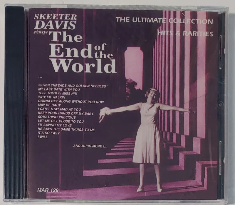 Evergreen Songs Lyric - The End Of The World - Skeeter Davis https